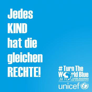 Jedes Kind hat Rechte © Unicef