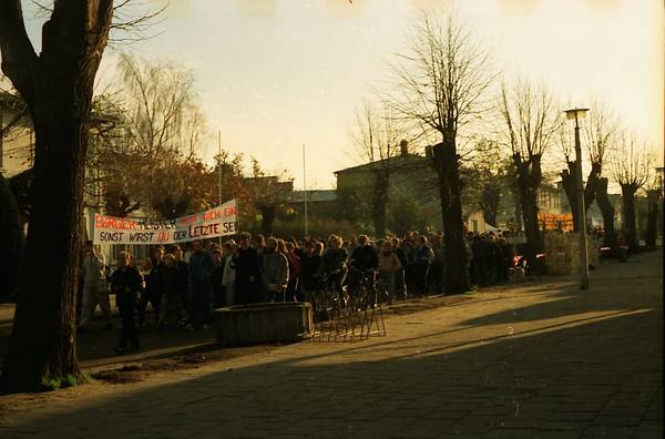 Demo Kühlungsborn © Kreisarchiv Landkreis Rostock