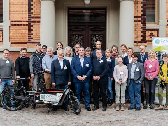 Gruppenfoto des regionalen Werkstatttreffens Nord in Barleben