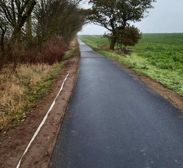 Radweg bei Bastorf