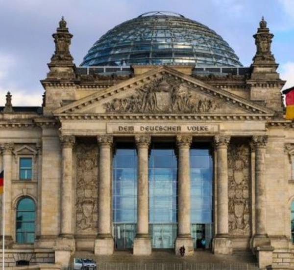 Foto vom Bundestag Berlin